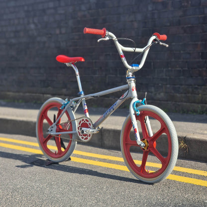 Haro Old School BMX Bikes Grey/Red/Blue Haro 1985 Sport Custom Bike Grey / Red / Blue Previously Owned