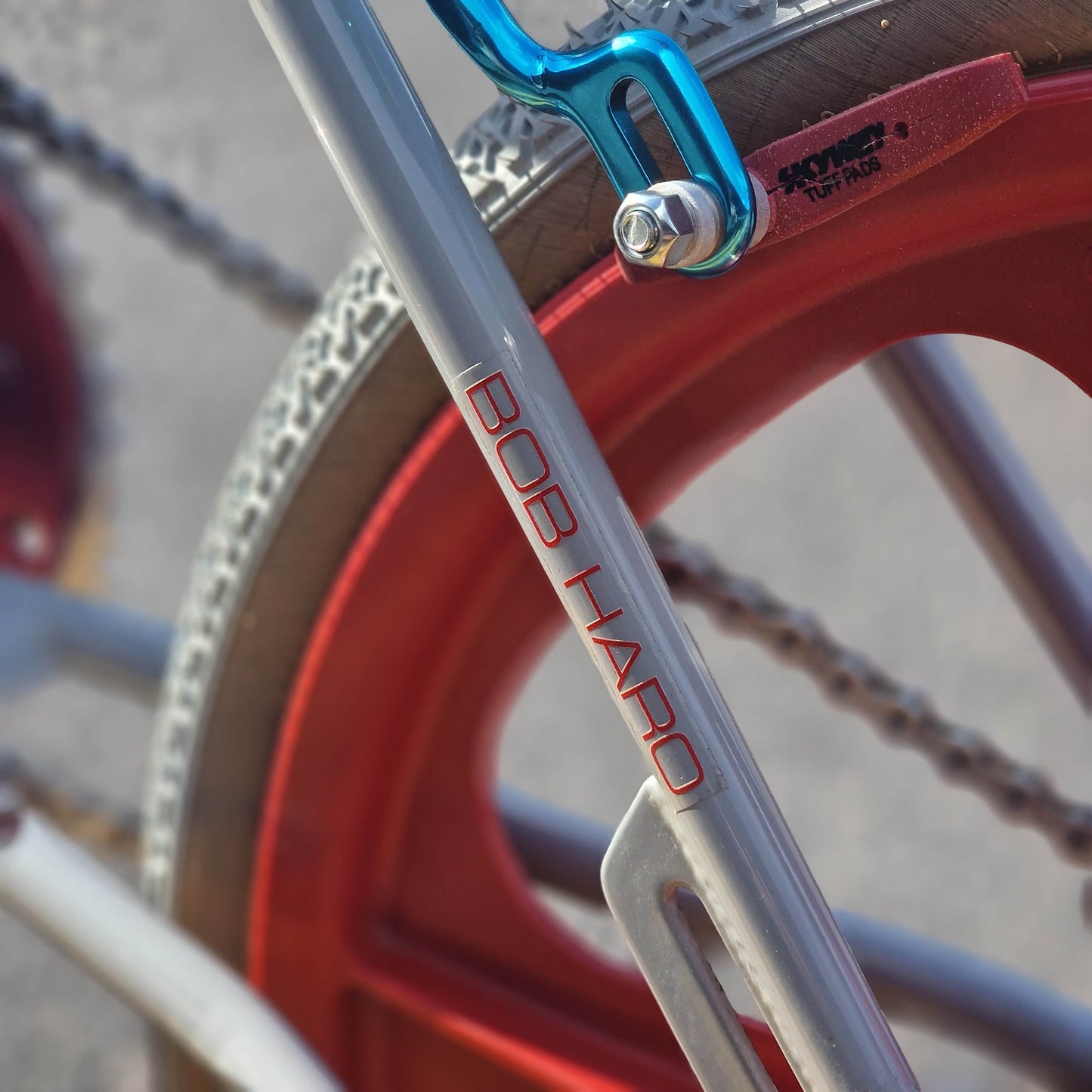 Haro Old School BMX Bikes Grey/Red/Blue Haro 1985 Sport Custom Bike Grey / Red / Blue Previously Owned