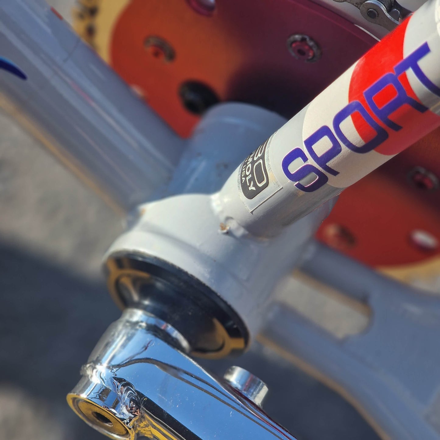 Haro Old School BMX Bikes Grey/Red/Blue Haro 1985 Sport Custom Bike Grey / Red / Blue Previously Owned