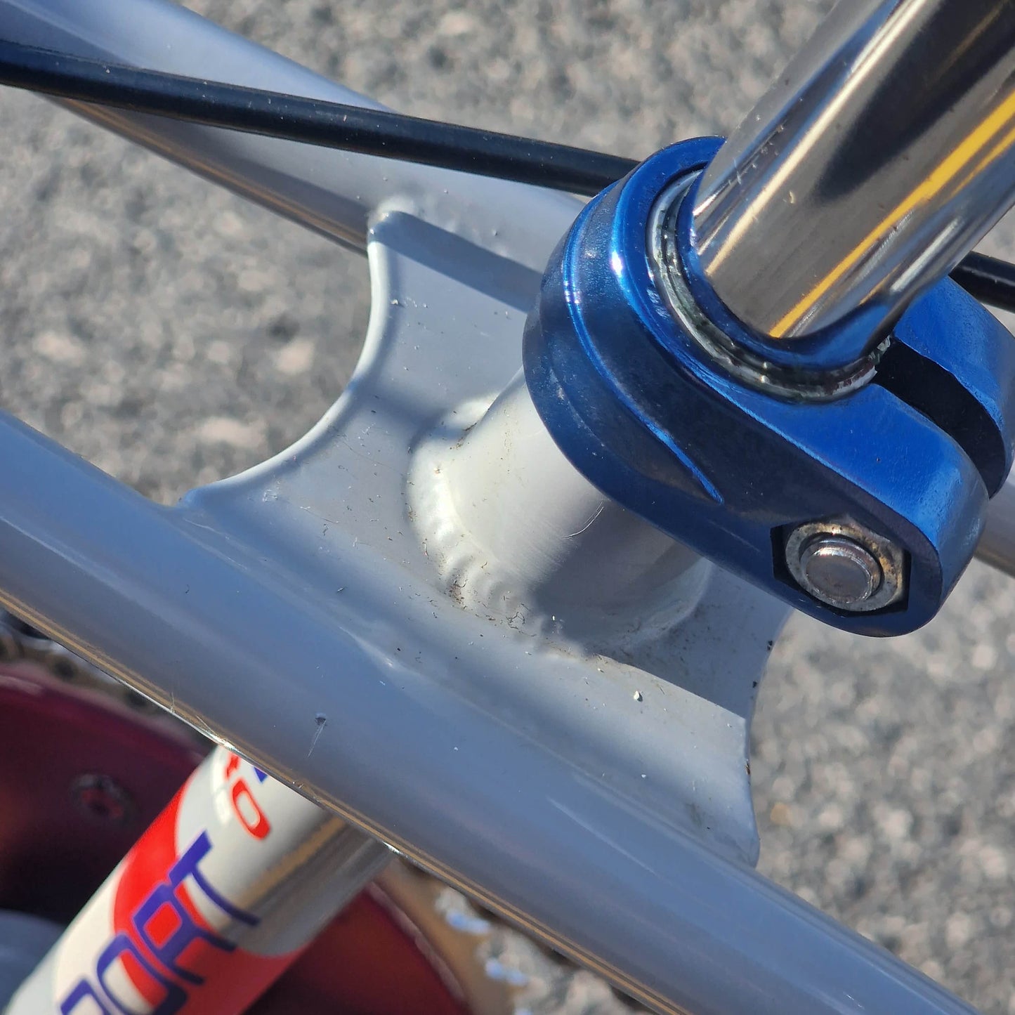 Haro Old School BMX Bikes Grey/Red/Blue Haro 1985 Sport Custom Bike Grey / Red / Blue Previously Owned