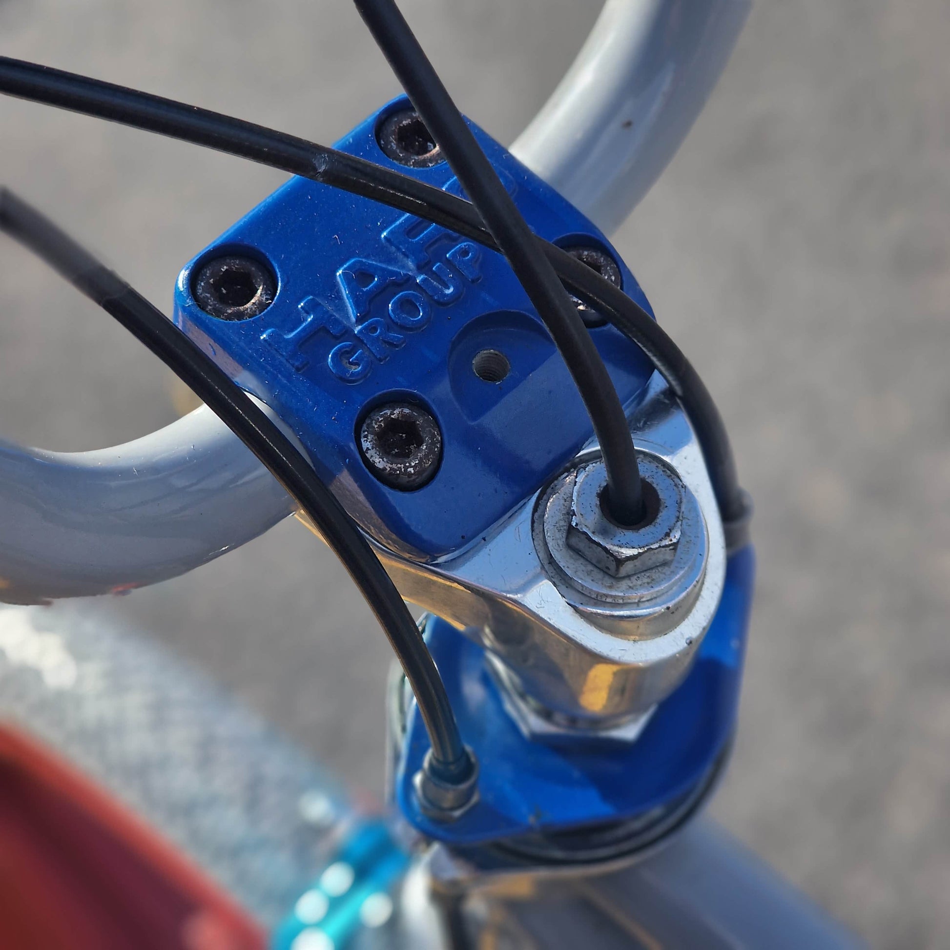 Haro Old School BMX Bikes Grey/Red/Blue Haro 1985 Sport Custom Bike Grey / Red / Blue Previously Owned
