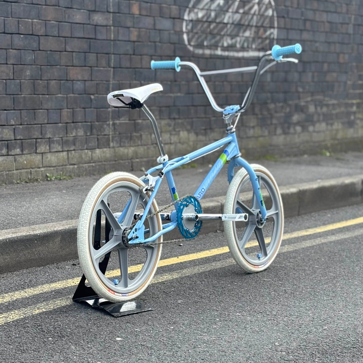 Haro Old School BMX Bikes Light Blue/White Haro 1985 Sport Custom Bike Light Blue / White Previously Owned