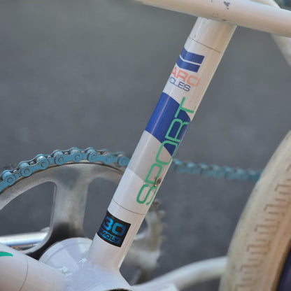 Haro Old School BMX Bikes Haro 1985 Sport Custom Bike White / Blue Previously Owned