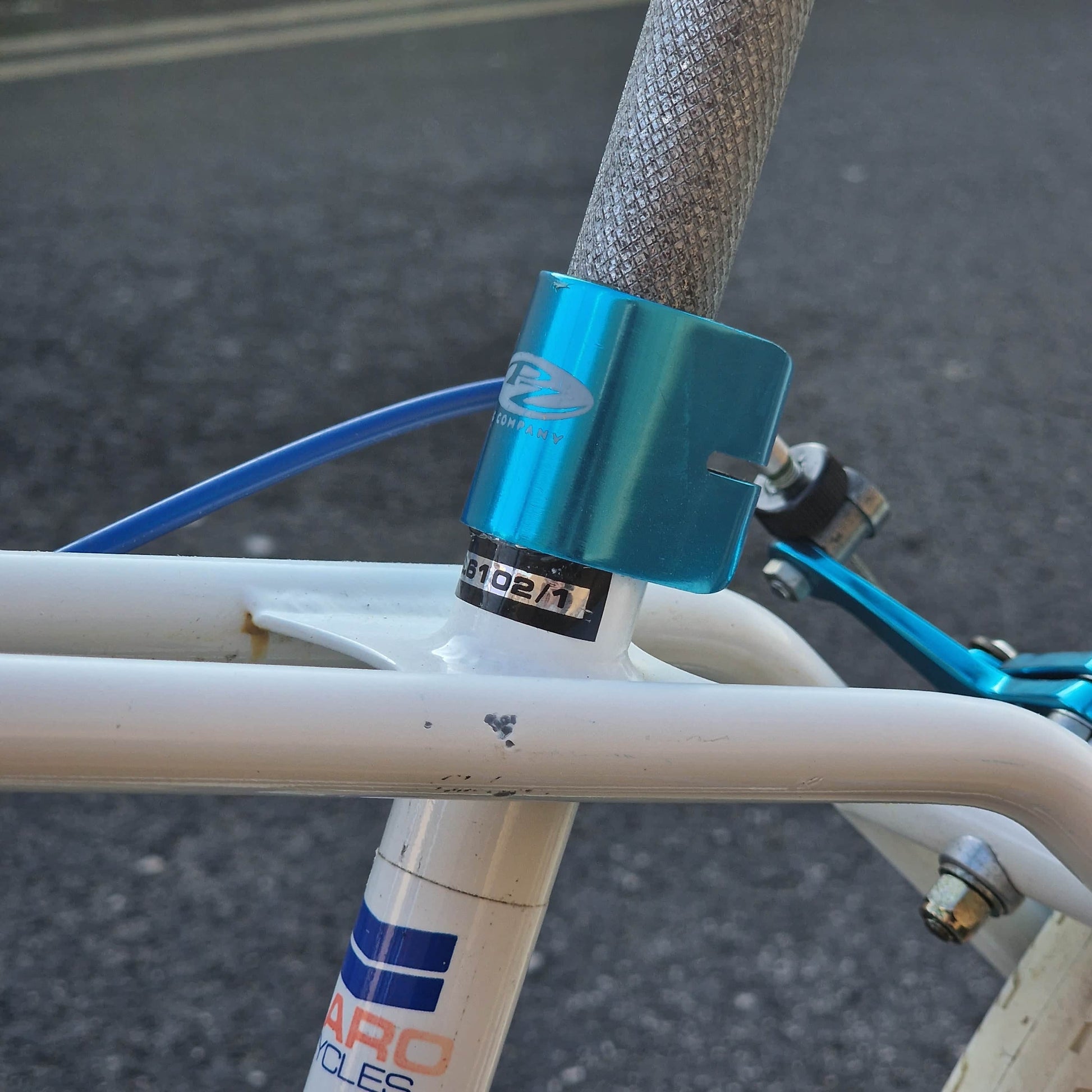 Haro Old School BMX Bikes Haro 1985 Sport Custom Bike White / Blue Previously Owned