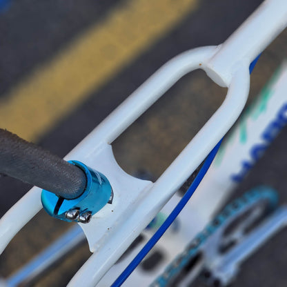 Haro Old School BMX Bikes Haro 1985 Sport Custom Bike White / Blue Previously Owned