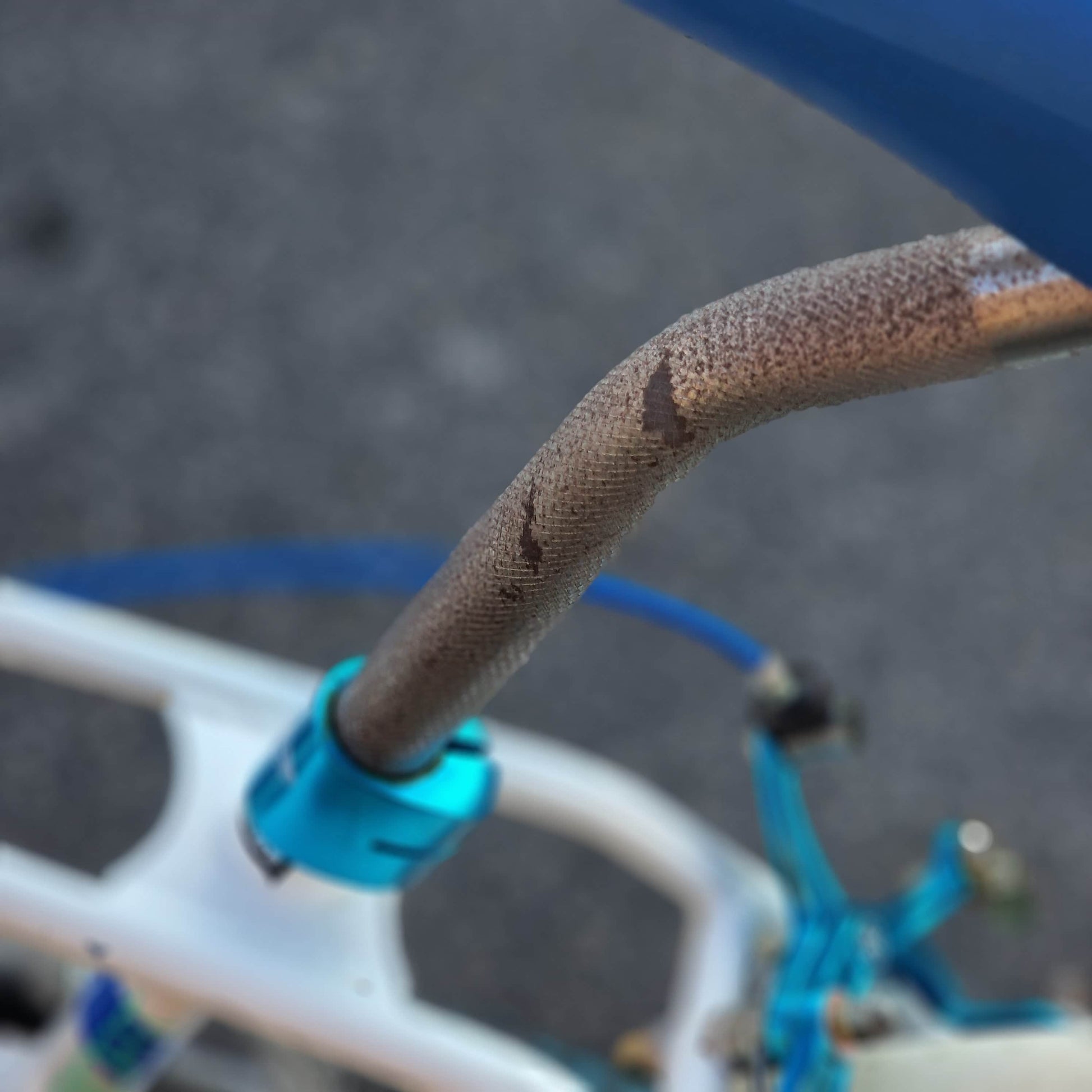 Haro Old School BMX Bikes Haro 1985 Sport Custom Bike White / Blue Previously Owned