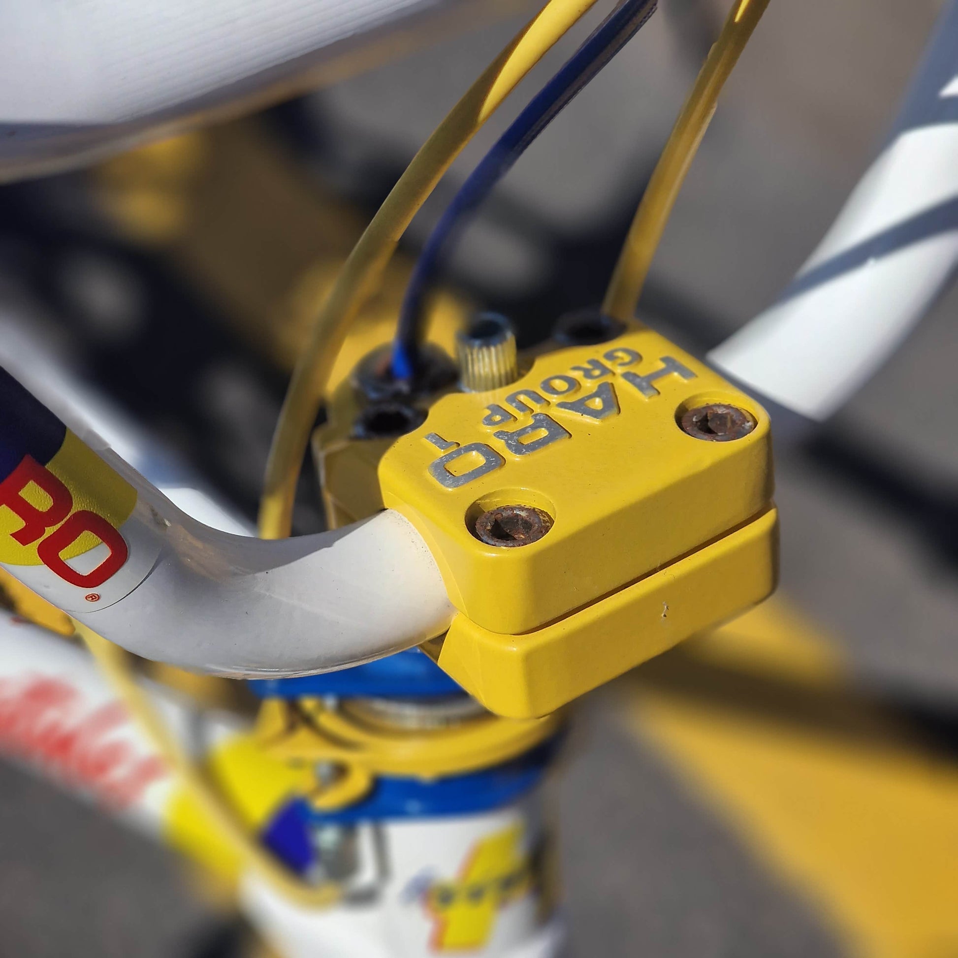 Haro Old School BMX Bikes White/Yellow/Blue Haro 1985 Sport Custom Bike White / Yellow Previously Owned