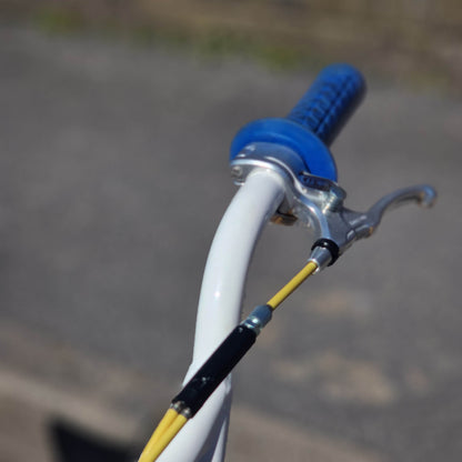 Haro Old School BMX Bikes White/Yellow/Blue Haro 1985 Sport Custom Bike White / Yellow Previously Owned