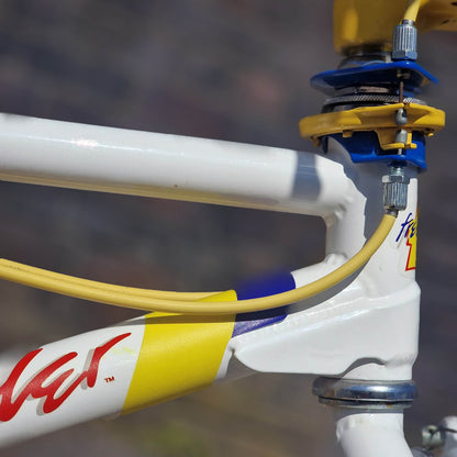 Haro Old School BMX Bikes White/Yellow/Blue Haro 1985 Sport Custom Bike White / Yellow Previously Owned