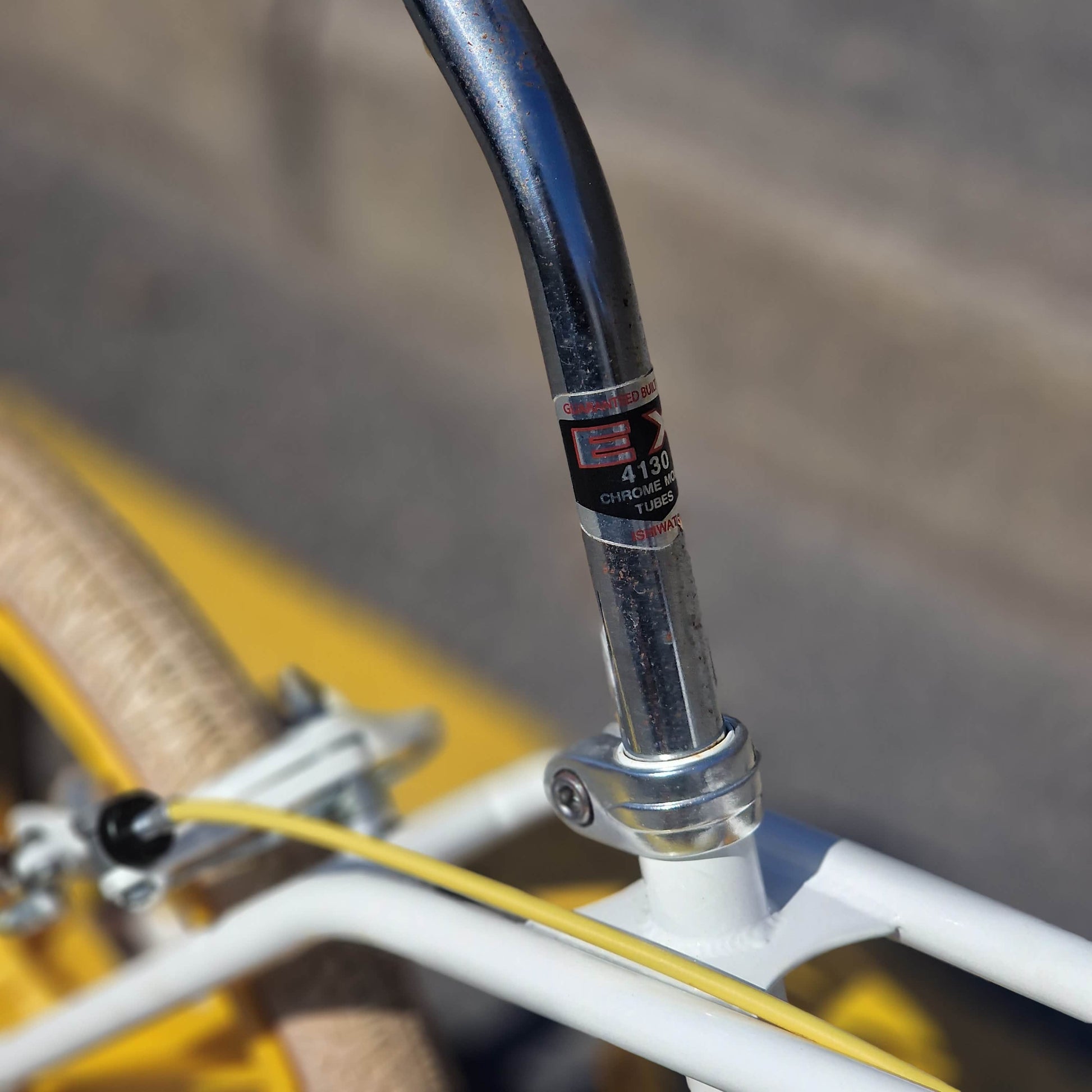 Haro Old School BMX Bikes White/Yellow/Blue Haro 1985 Sport Custom Bike White / Yellow Previously Owned