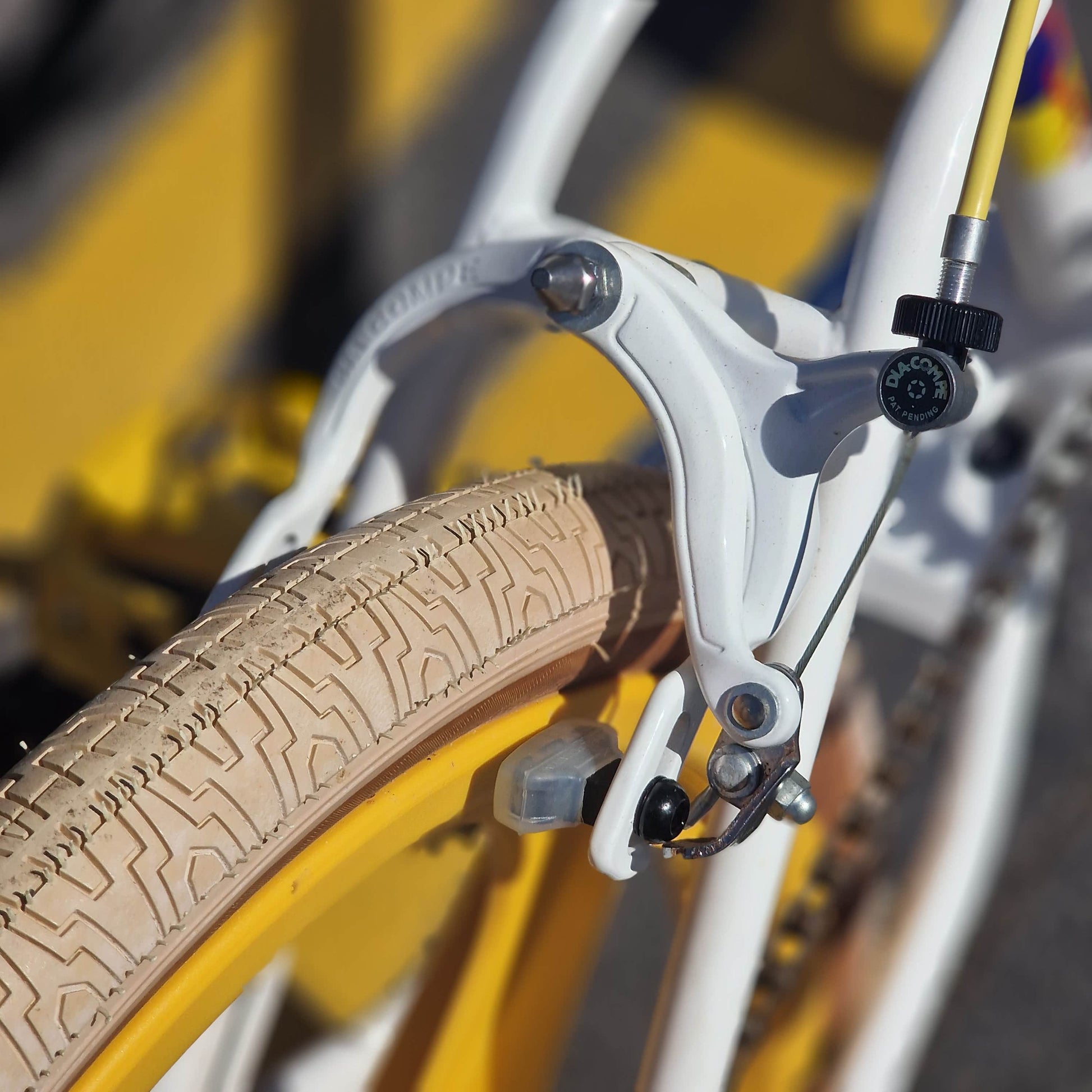 Haro Old School BMX Bikes White/Yellow/Blue Haro 1985 Sport Custom Bike White / Yellow Previously Owned