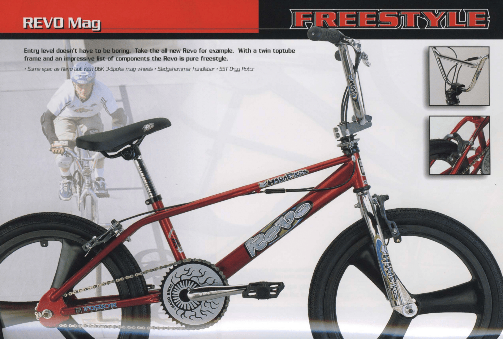 Haro Mid School BMX Chrome Haro 1999 Revo Frame Chrome Used