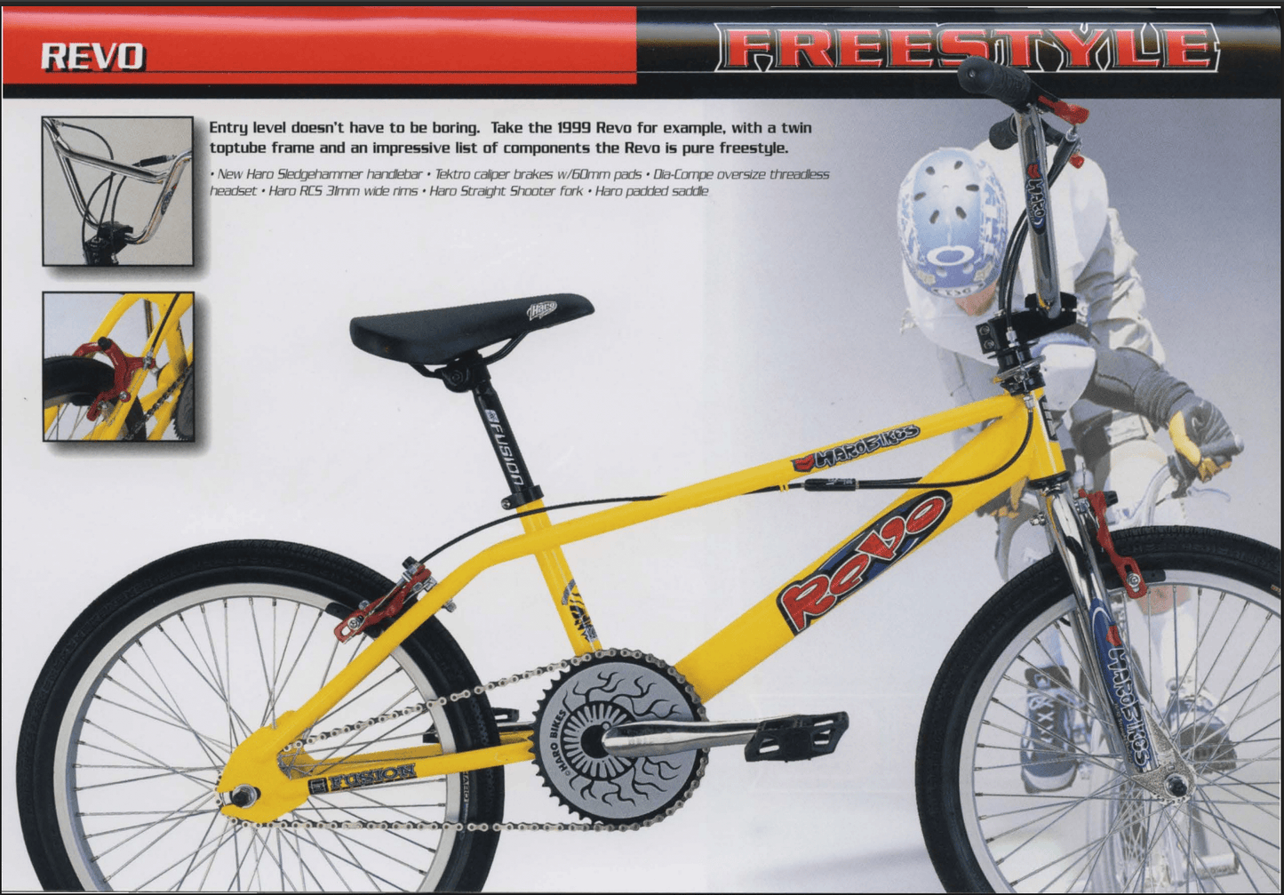 Haro Mid School BMX Chrome Haro 1999 Revo Frame Chrome Used