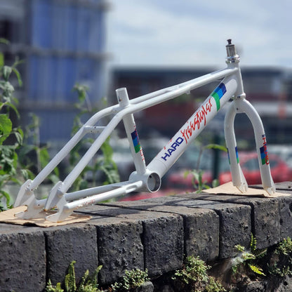 Haro Mid School BMX Chrome Haro 1999 Revo Frame White Used