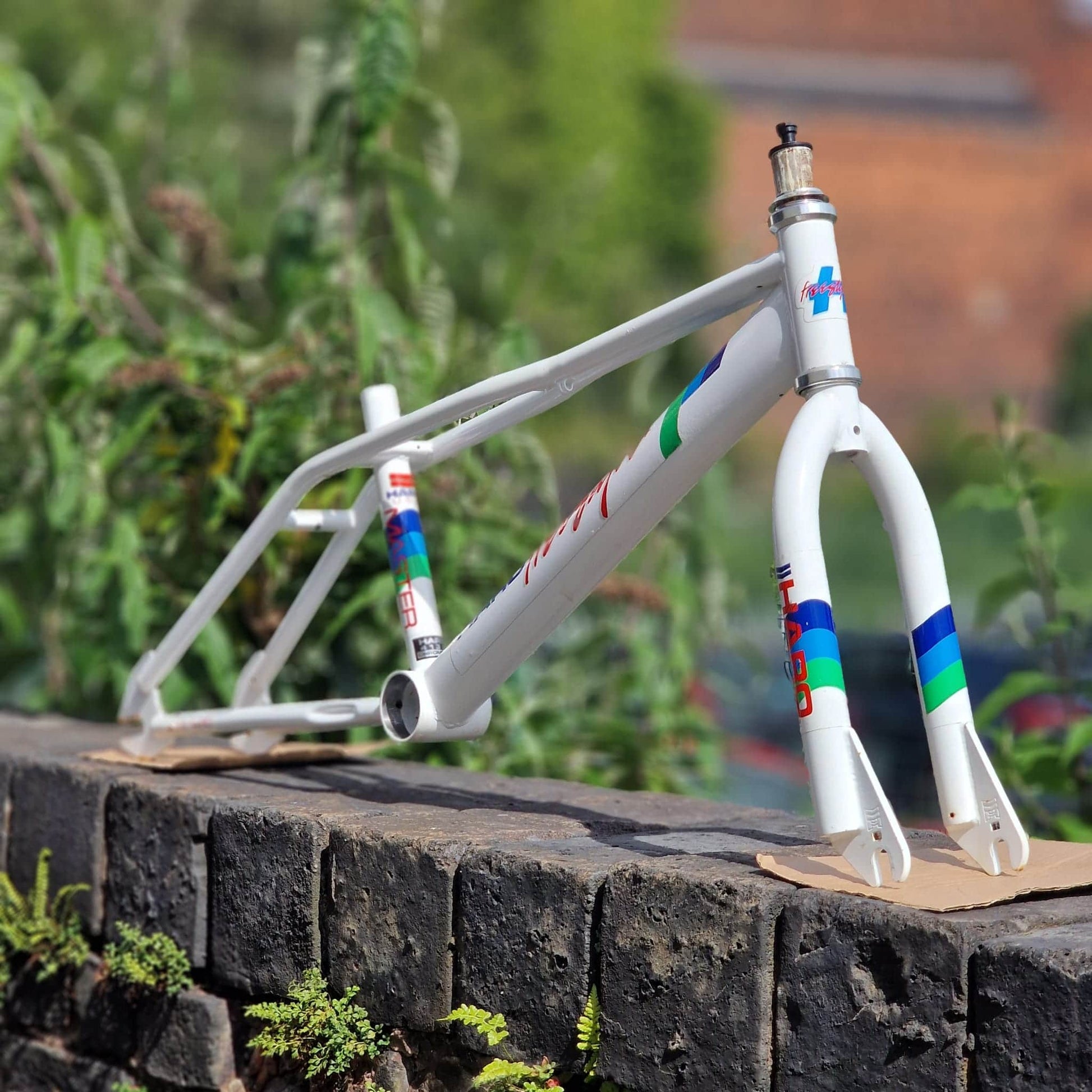 Haro Mid School BMX Chrome Haro 1999 Revo Frame White Used