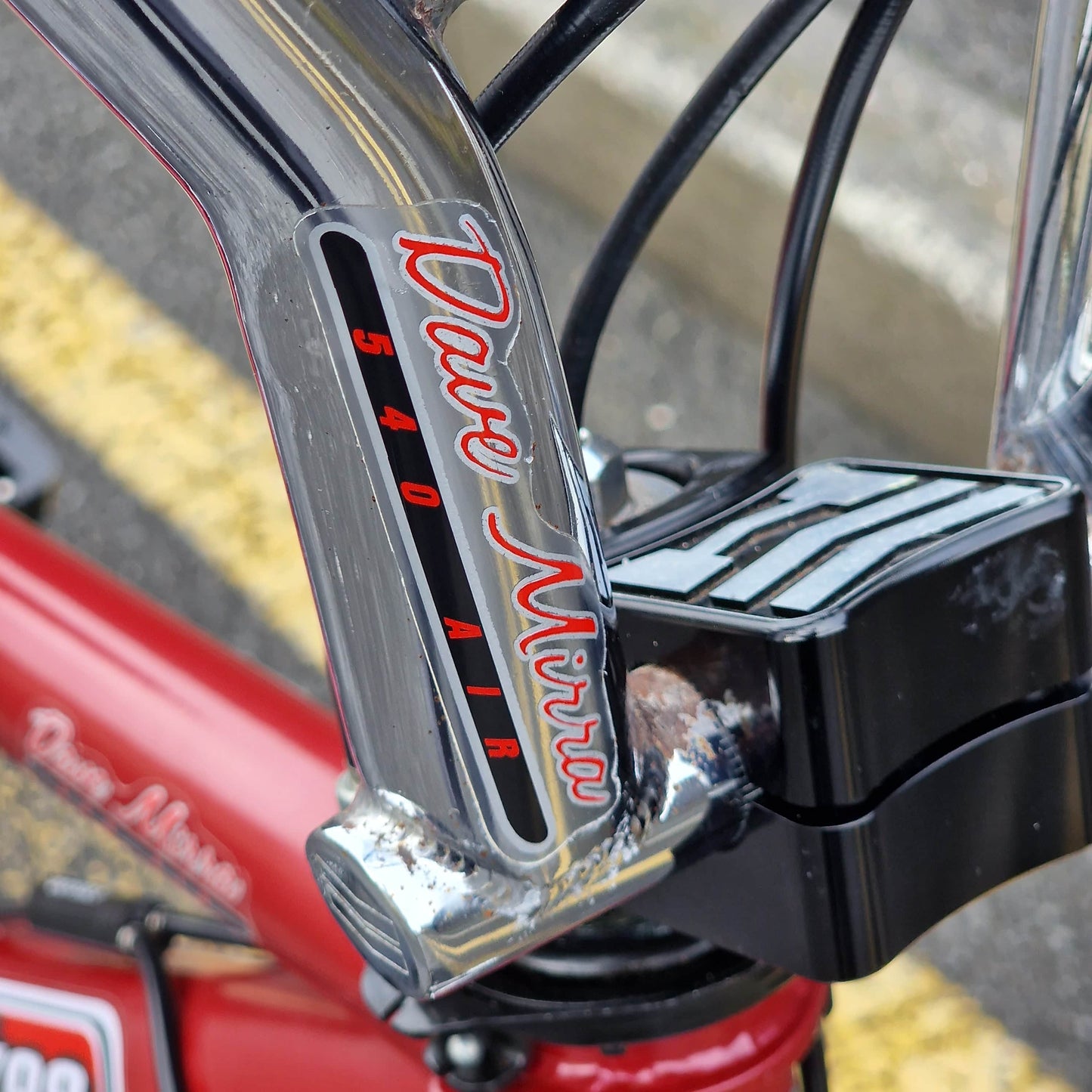 Haro Mid School BMX Haro 2002 Mirra Pro Maroon Bike Previously Owned