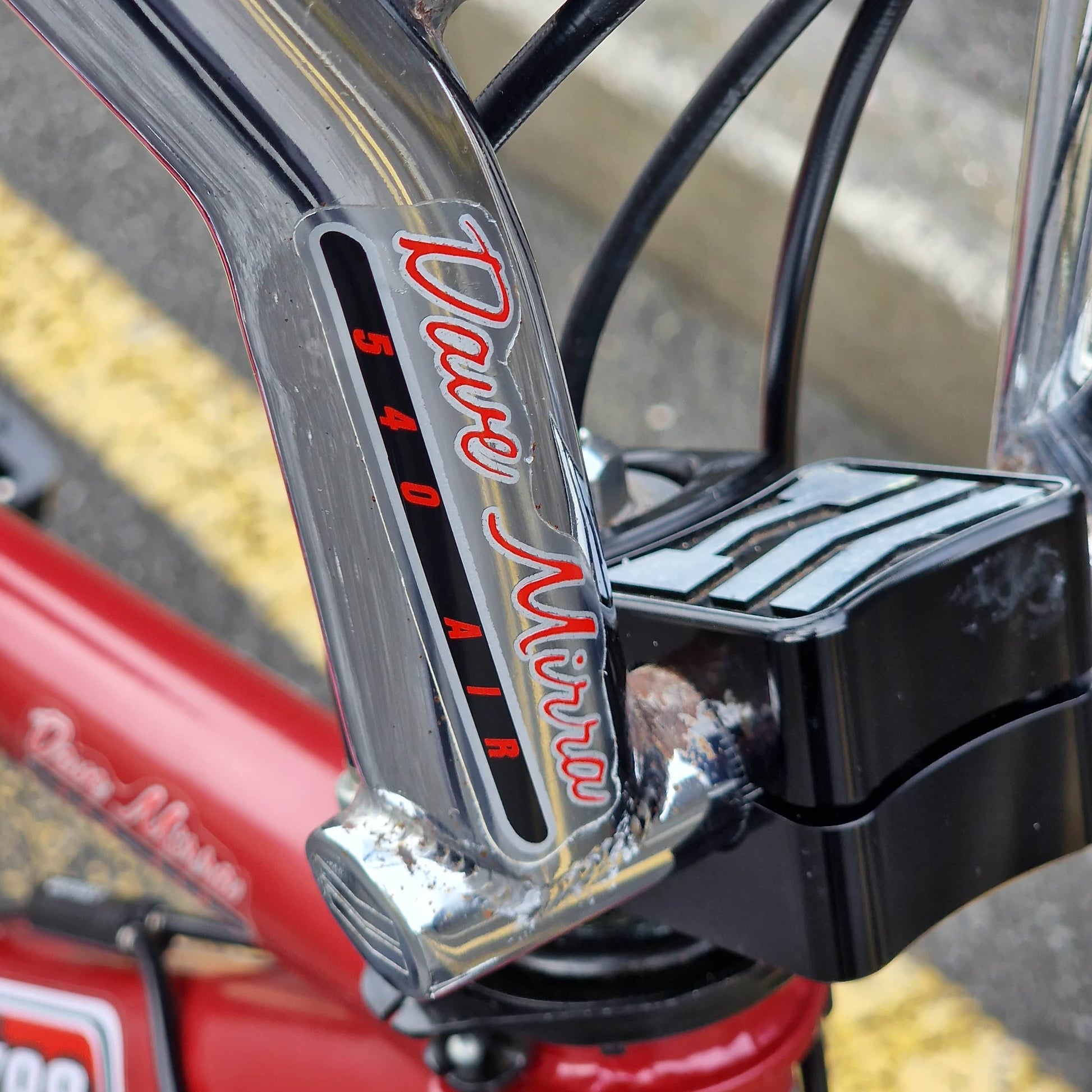 Haro Mid School BMX Haro 2002 Mirra Pro Maroon Bike Previously Owned