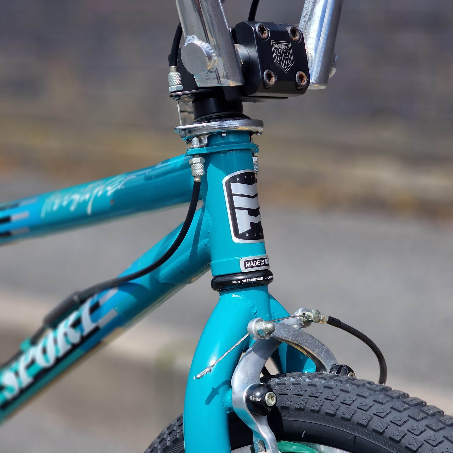 Haro Old School BMX Bikes Haro 2006 Sport Bike Mint / Teal / Chrome Previously Owned