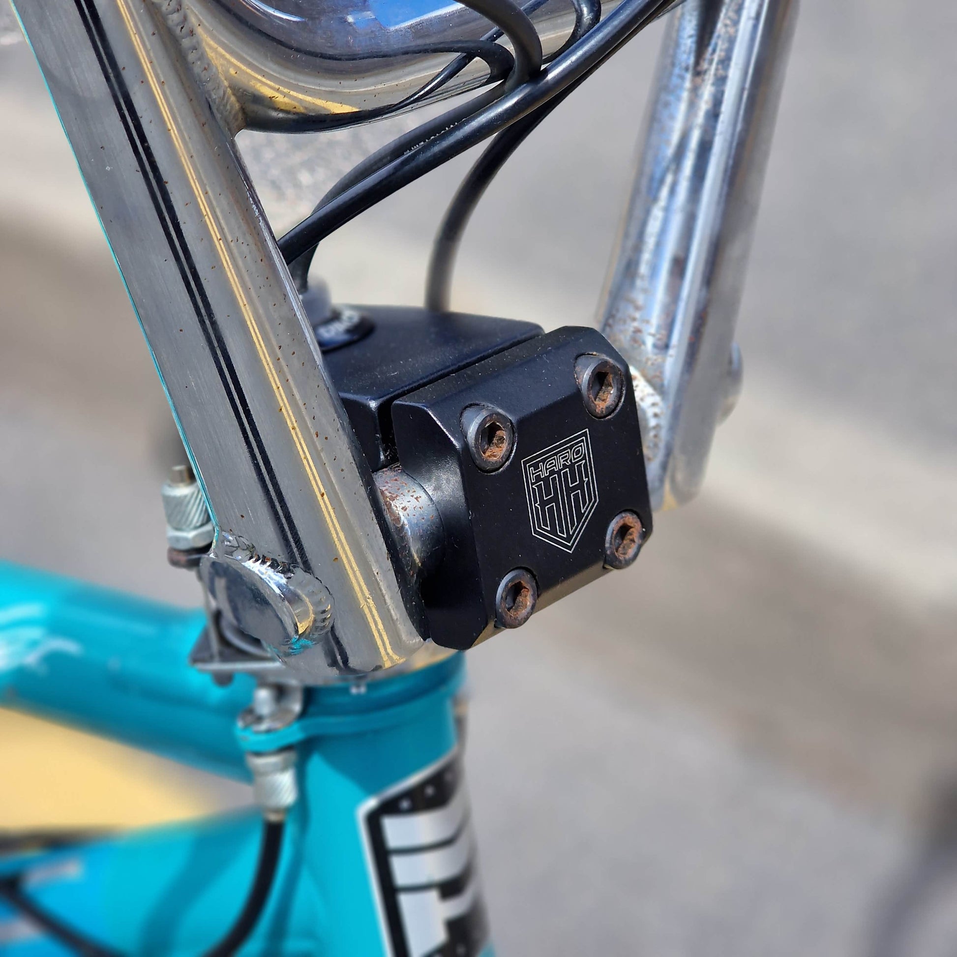 Haro Old School BMX Bikes Haro 2006 Sport Bike Mint / Teal / Chrome Previously Owned