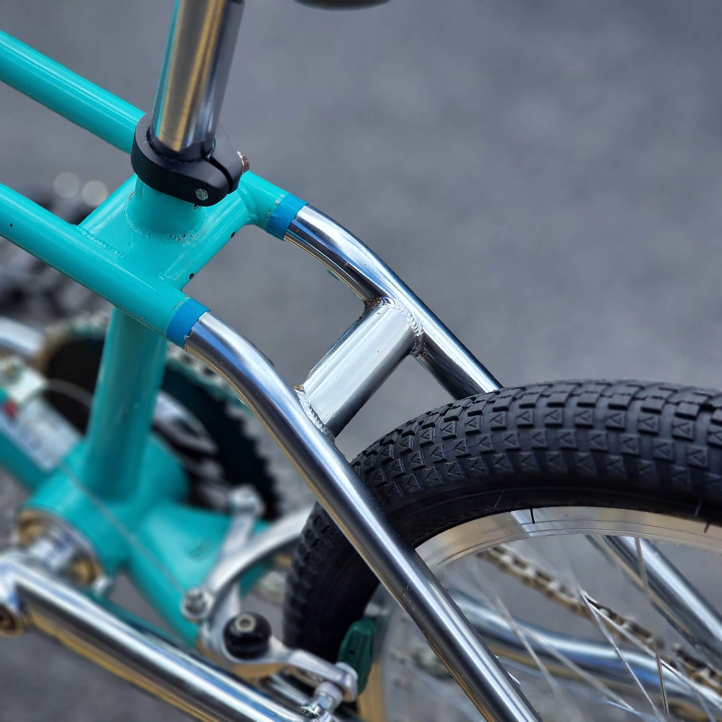 Haro Old School BMX Bikes Haro 2006 Sport Bike Mint / Teal / Chrome Previously Owned