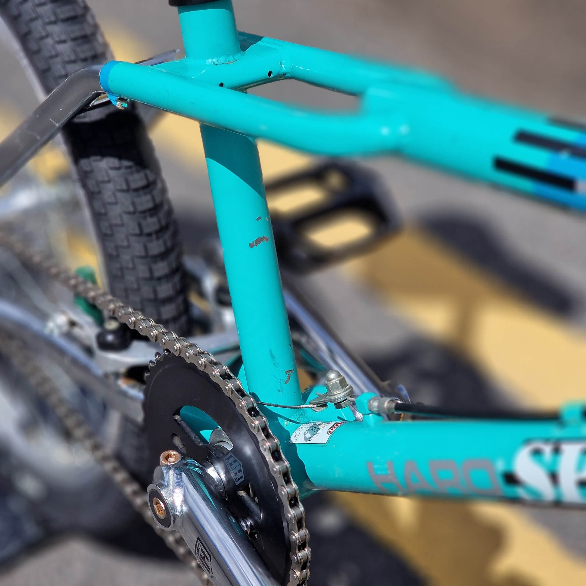 Haro Old School BMX Bikes Haro 2006 Sport Bike Mint / Teal / Chrome Previously Owned