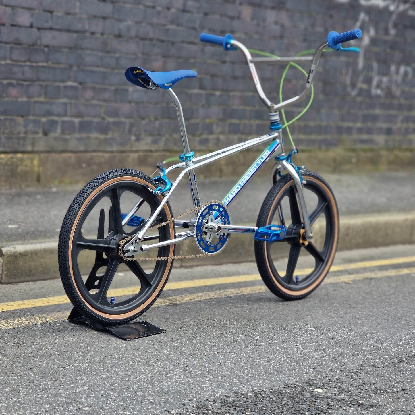 GT Old School BMX Bikes Haro 2012 Gen 1 Freestyler Bike Chrome Previously Owned