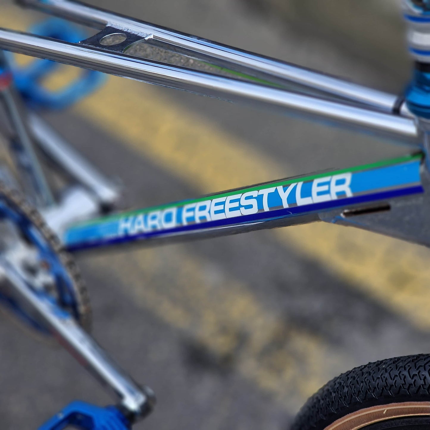 GT Old School BMX Bikes Haro 2012 Gen 1 Freestyler Bike Chrome Previously Owned