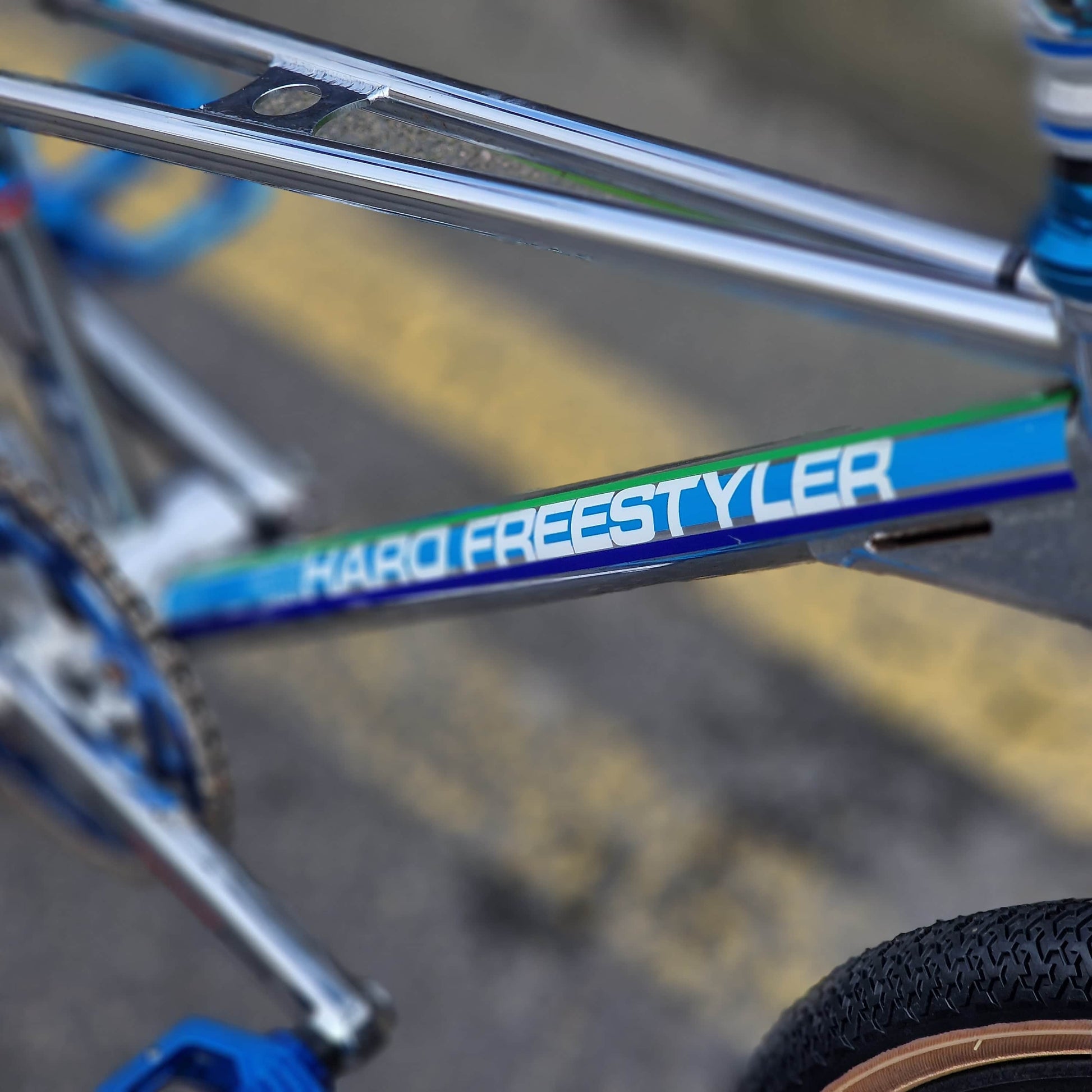 GT Old School BMX Bikes Haro 2012 Gen 1 Freestyler Bike Chrome Previously Owned