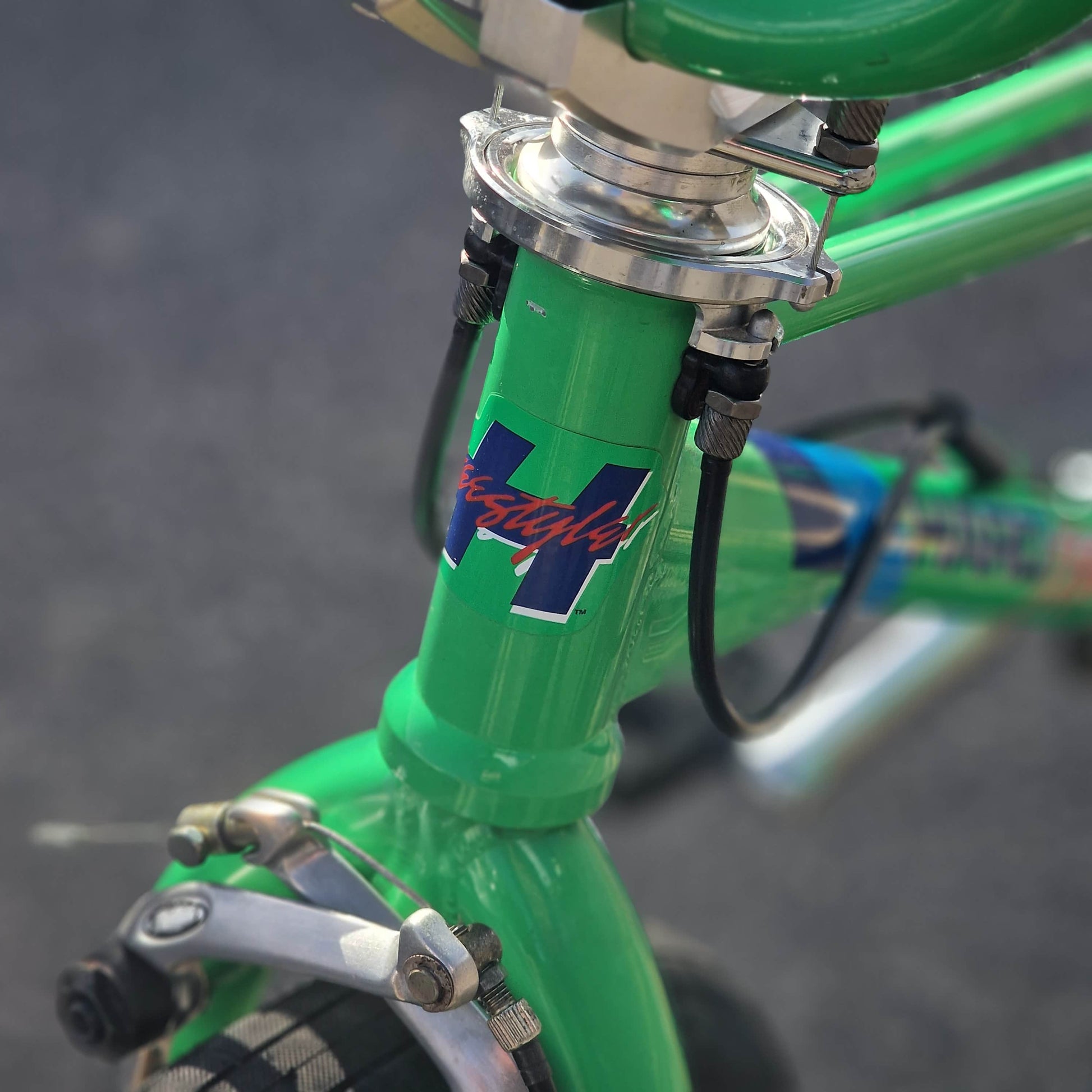 Haro Old School BMX Bikes Haro 2016 Lineage DMC Master 20 Inch Bike Green Previously Owned