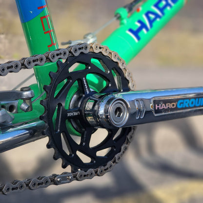 Haro Old School BMX Bikes Haro 2016 Lineage DMC Master 20 Inch Bike Green Previously Owned