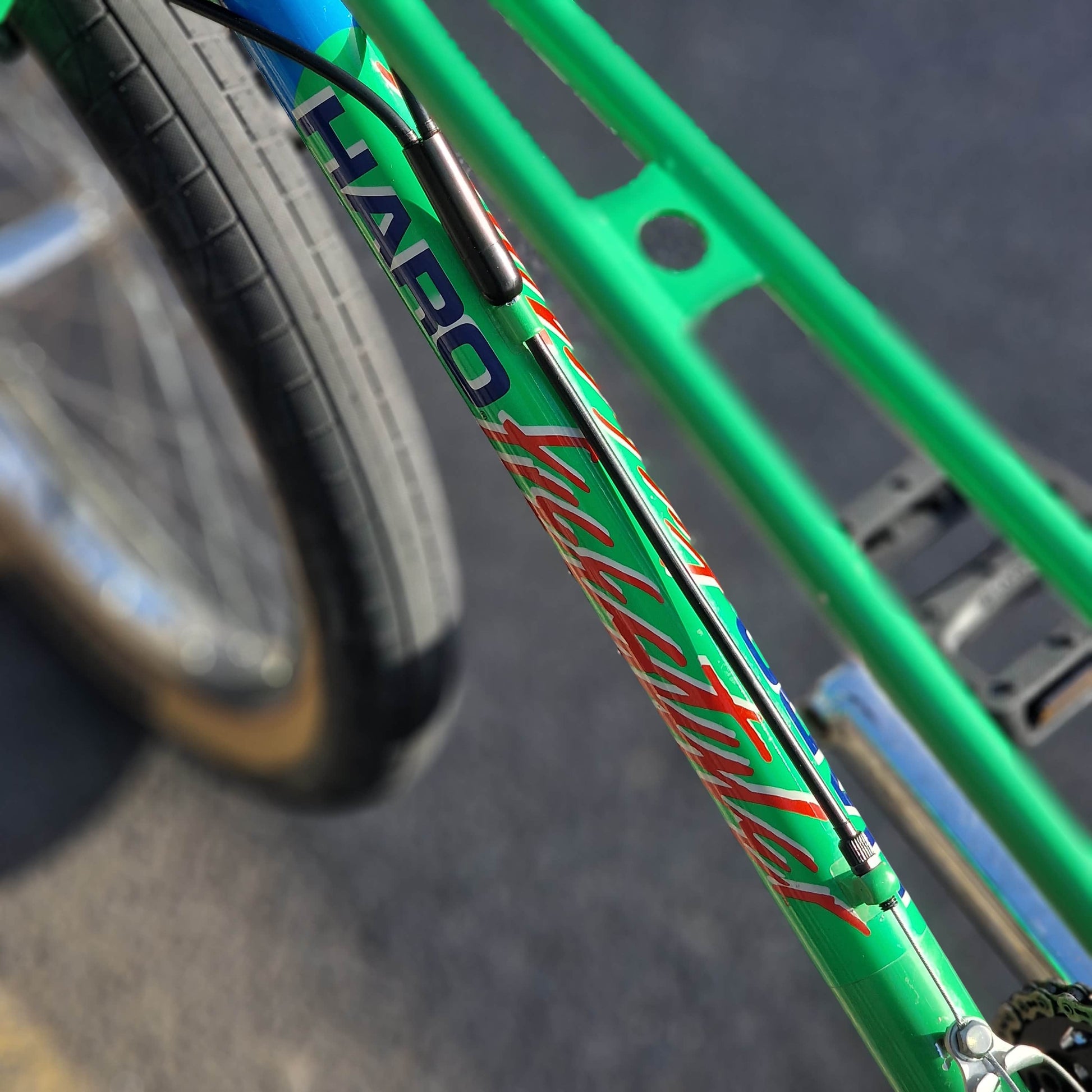 Haro Old School BMX Bikes Haro 2016 Lineage DMC Master 20 Inch Bike Green Previously Owned