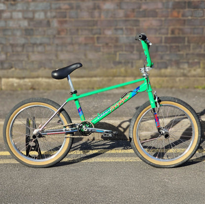 Haro Old School BMX Bikes Haro 2016 Lineage DMC Master 20 Inch Bike Green Previously Owned