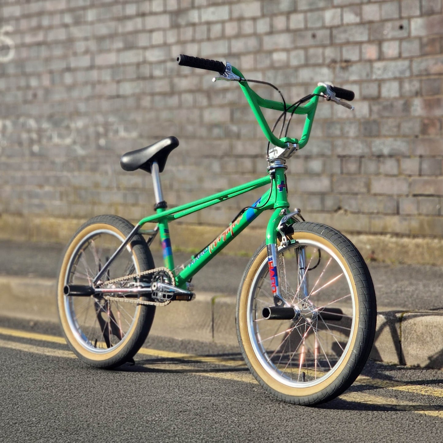 Haro Old School BMX Bikes Haro 2016 Lineage DMC Master 20 Inch Bike Green Previously Owned