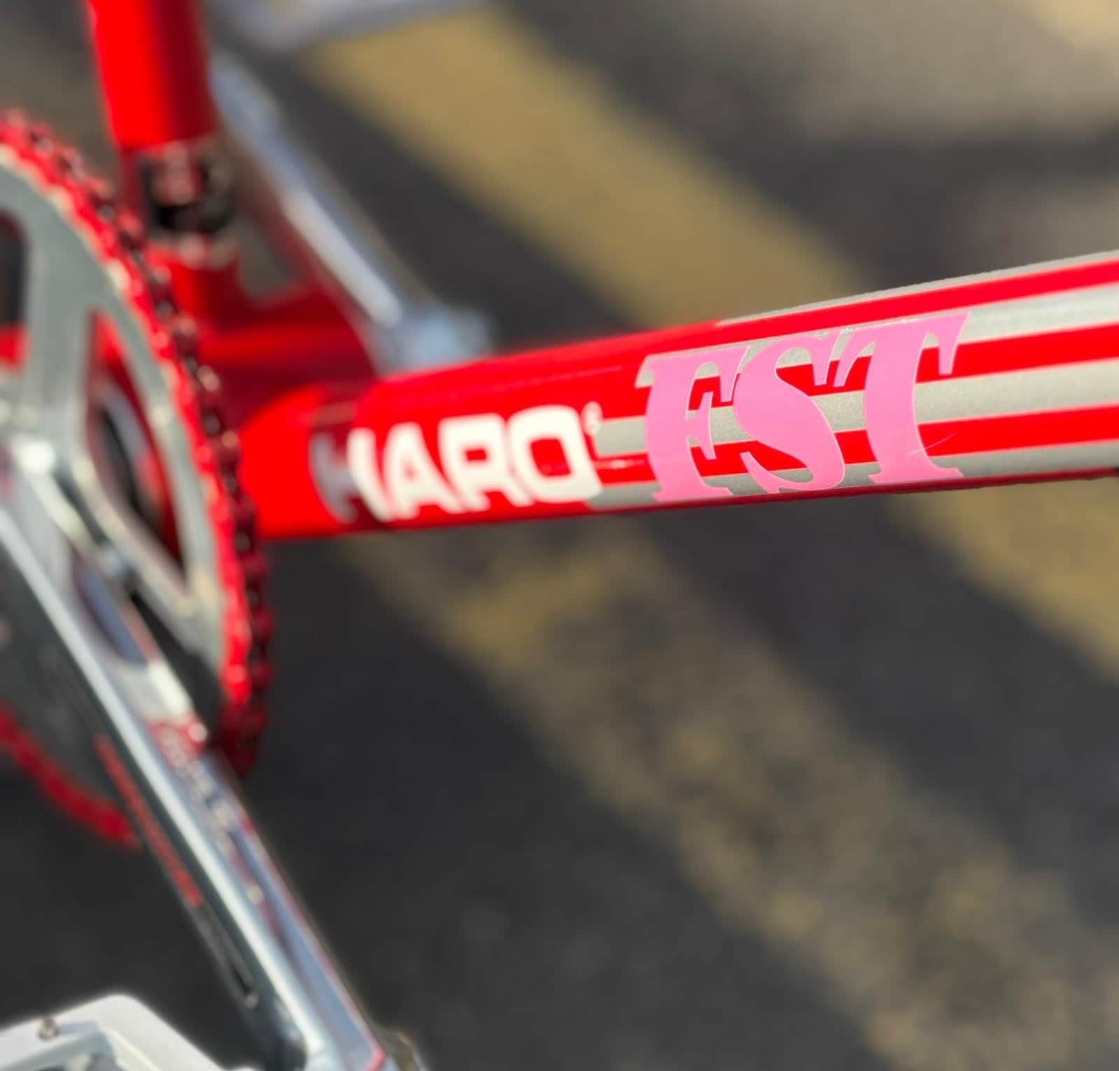 Haro Old School BMX Bikes Haro 2018 (1988) FST Re-Issue Custom Bike Red / Black Previously Owned