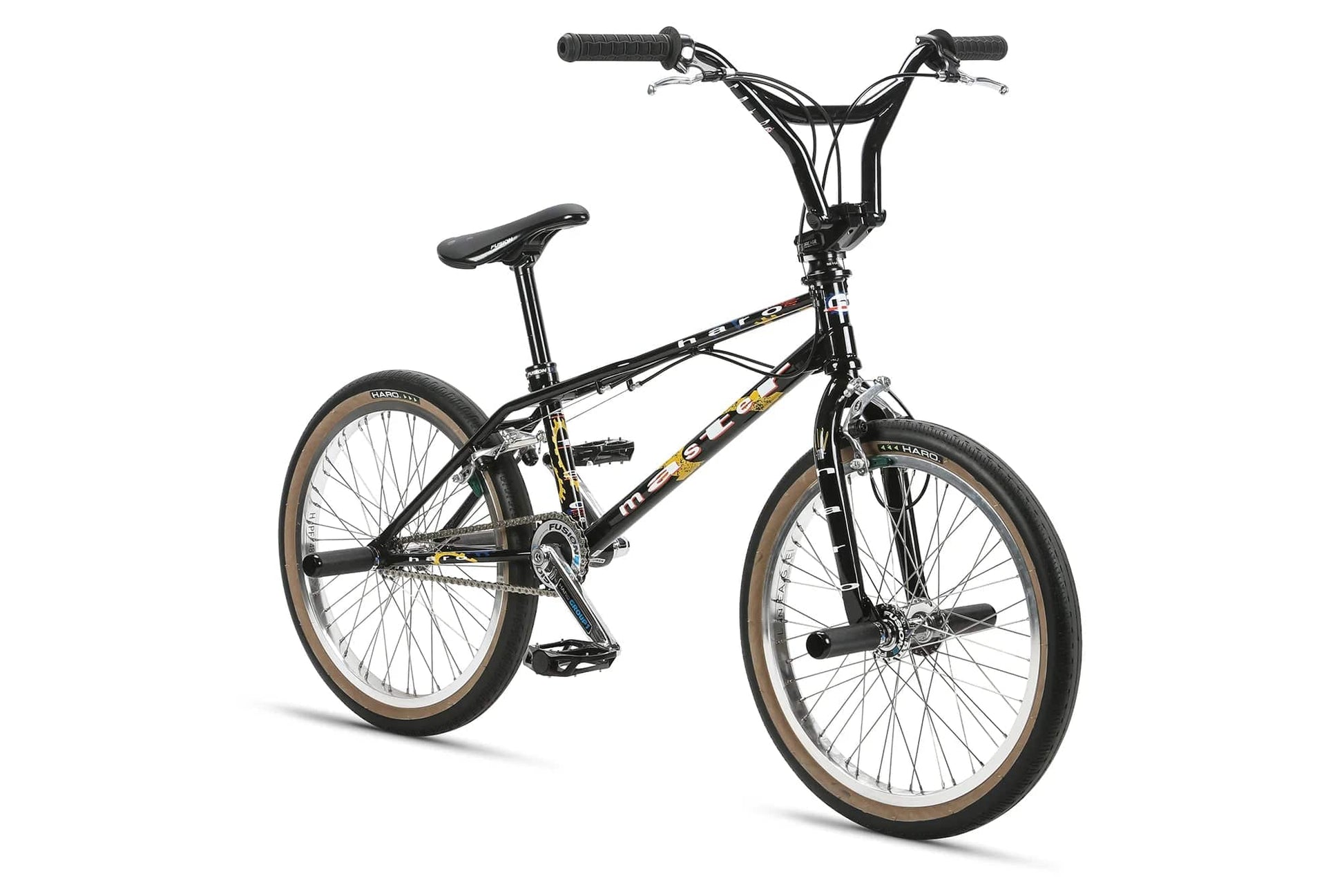 Haro Old School BMX Haro 2023 Lineage Ground Master Bike Black