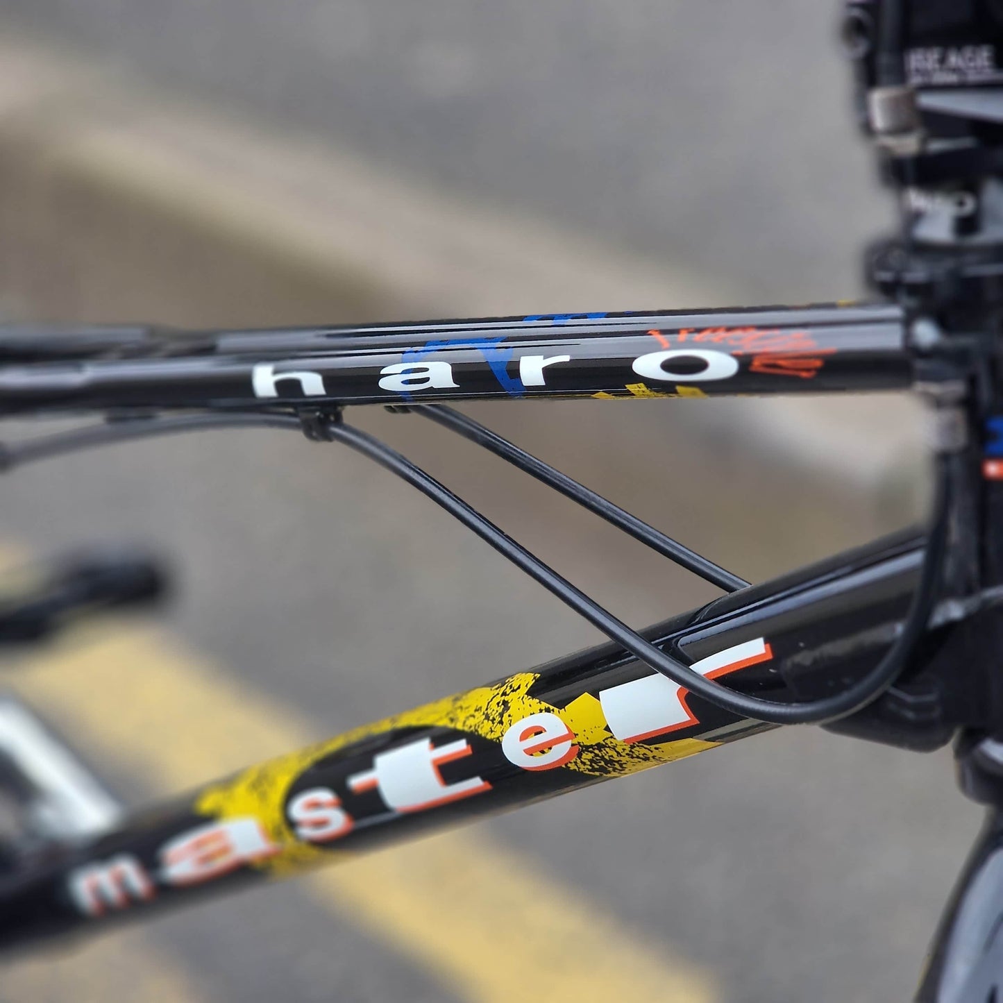 Haro Old School BMX Bikes Haro 2023 Lineage Ground Master Black Previously Owned