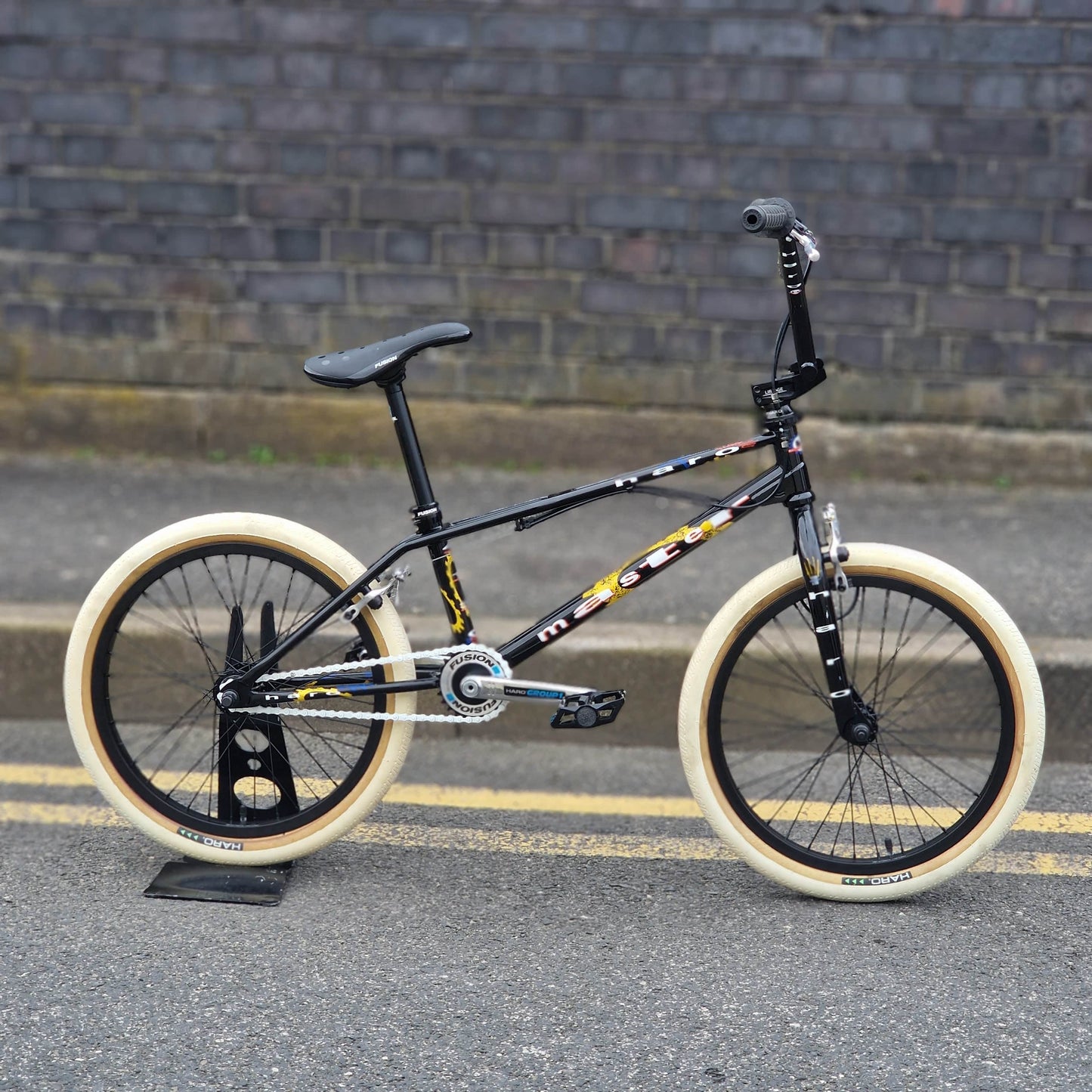 Haro Old School BMX Bikes Haro 2023 Lineage Ground Master Black Previously Owned