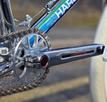 Haro Old School BMX Bikes Haro 40th Anniversary Freestyler Bike Chrome / White Previously Owned
