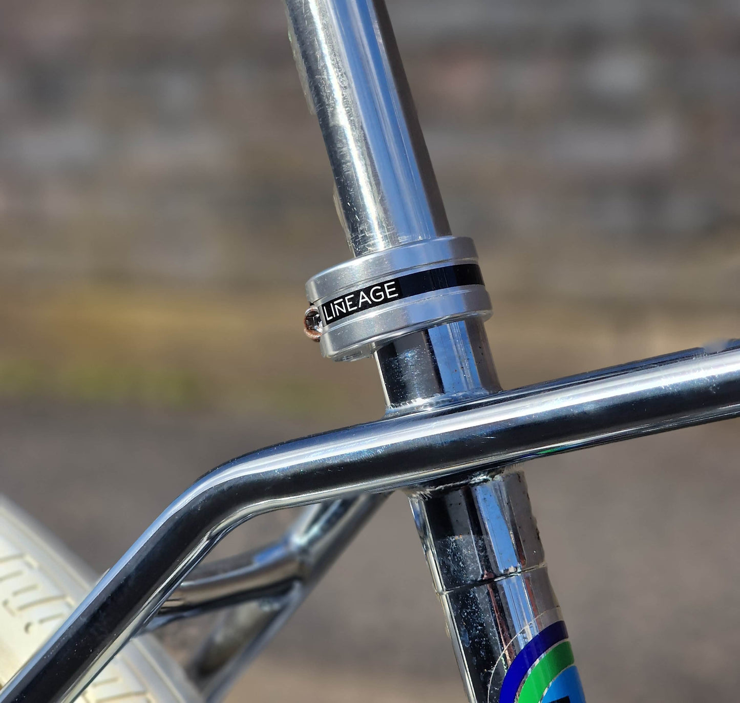 Haro Old School BMX Bikes Haro 40th Anniversary Freestyler Bike Chrome / White Previously Owned