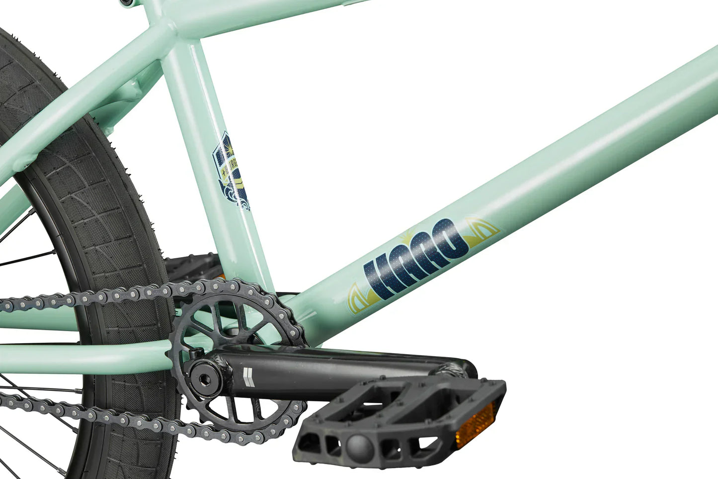 Haro BMX Bikes Gloss Moss / 20.75 Haro Burgess 20.75" TT Bike Gloss Moss