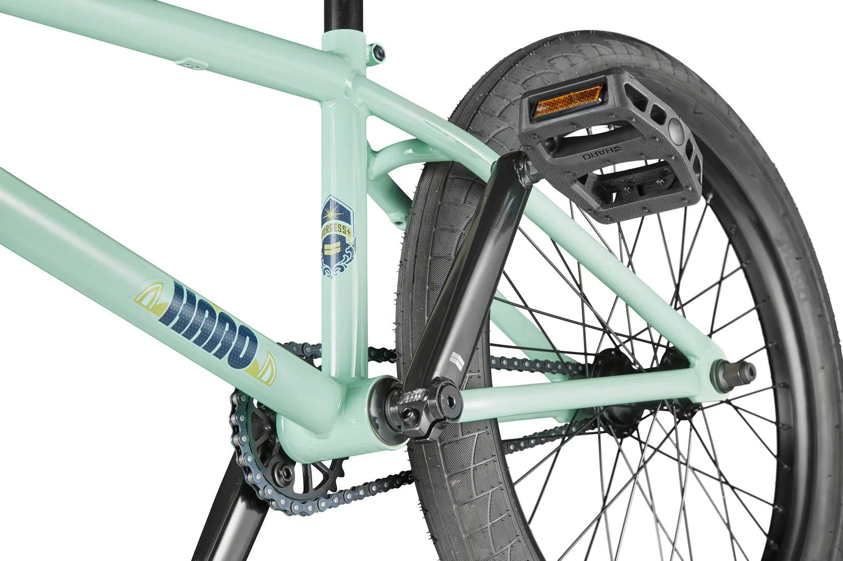 Haro BMX Bikes Gloss Moss / 20.75 Haro Burgess 20.75" TT Bike Gloss Moss