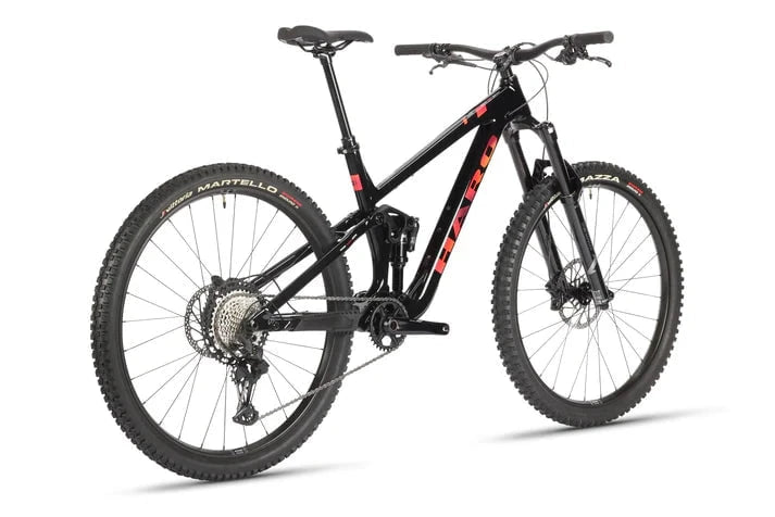 Haro Bikes Haro Daley Alloy 1 Full Suspension Mountain Bike Black / Amber
