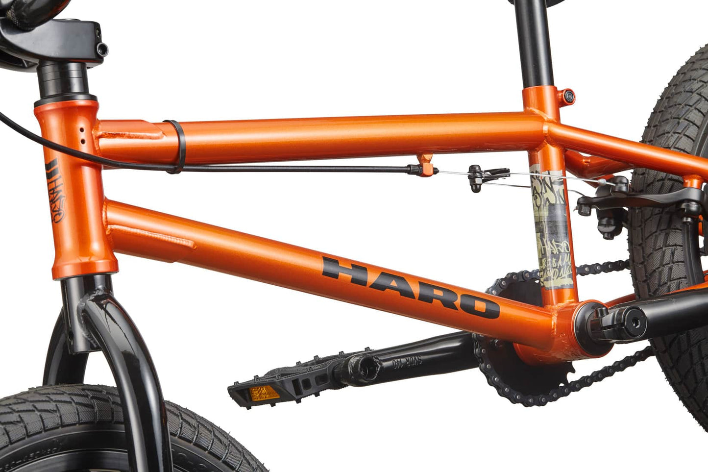 Haro BMX Bikes Gloss Copper Orange / 16.4 Haro Downtown 16 Inch Bike Gloss Copper Orange