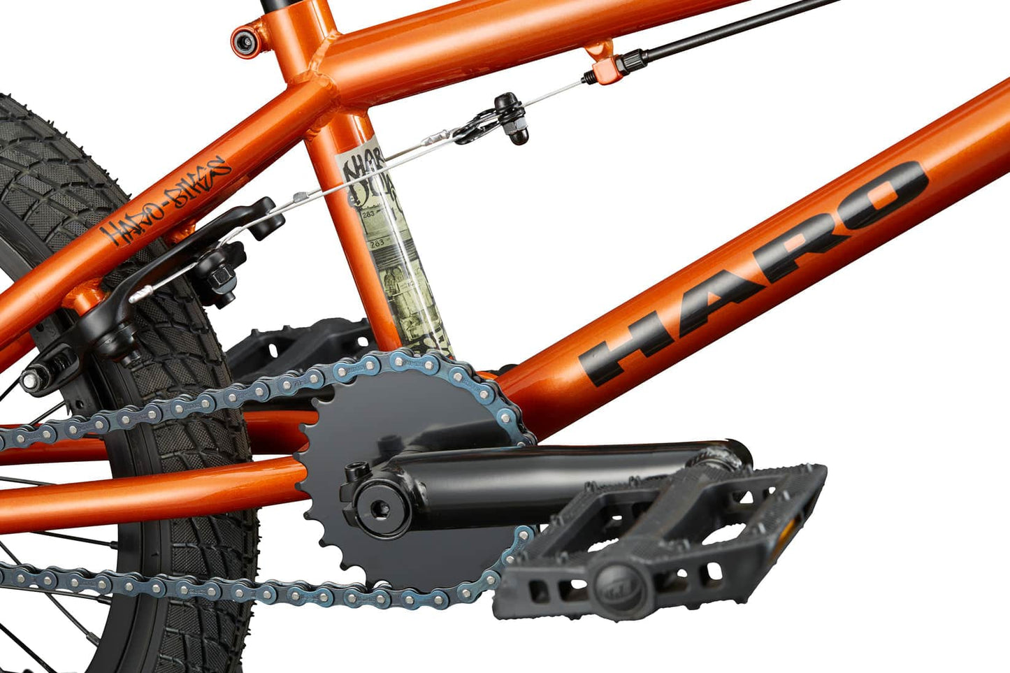 Haro BMX Bikes Gloss Copper Orange / 16.4 Haro Downtown 16 Inch Bike Gloss Copper Orange