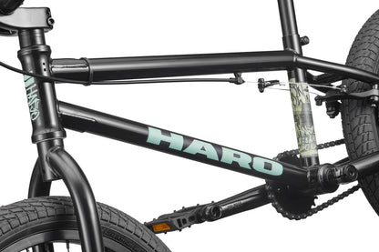Haro BMX Bikes Semi-Gloss Black / 18 Haro Downtown 18 Inch Bike Semi-Gloss Black