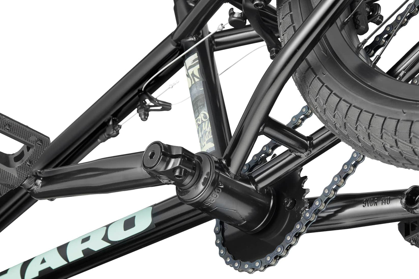 Haro BMX Bikes Semi-Gloss Black / 18 Haro Downtown 18 Inch Bike Semi-Gloss Black