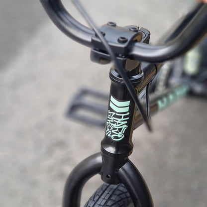 Haro BMX Bikes Semi-Gloss Black Haro Downtown 18 Inch Bike Semi-Gloss Black