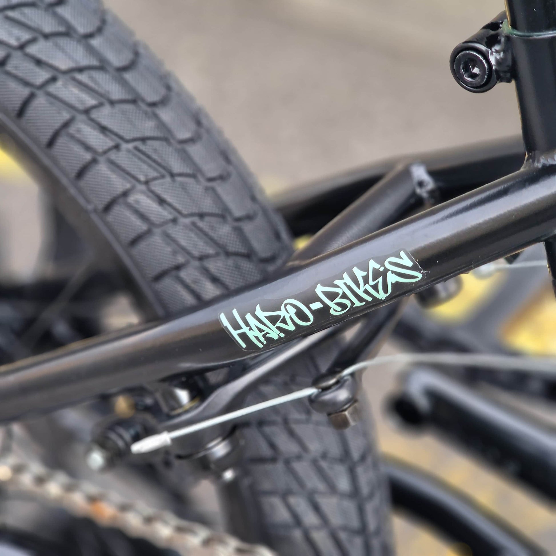Haro BMX Bikes Semi-Gloss Black Haro Downtown 18 Inch Bike Semi-Gloss Black