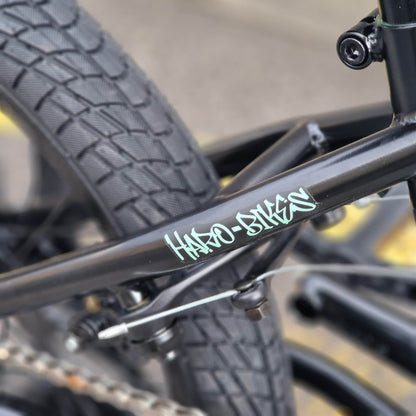 Haro BMX Bikes Semi-Gloss Black Haro Downtown 18 Inch Bike Semi-Gloss Black