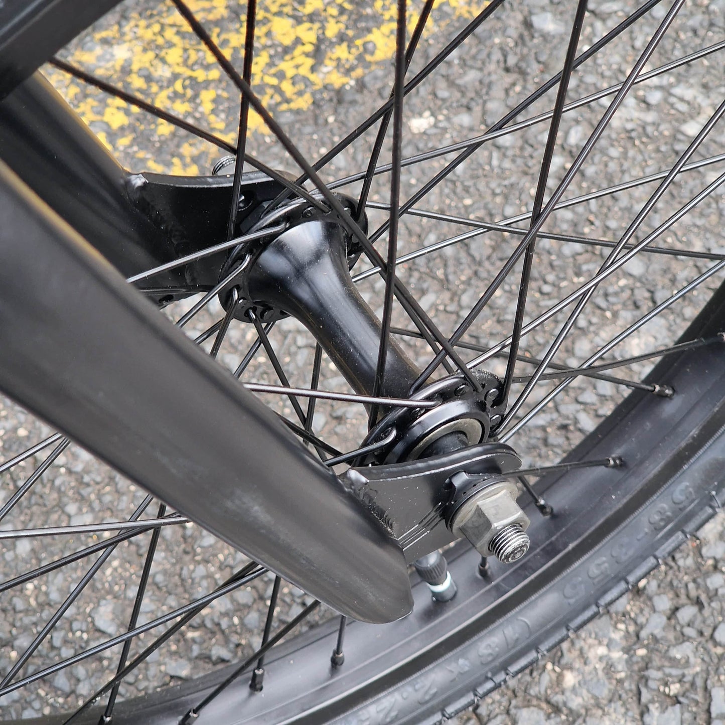Haro BMX Bikes Semi-Gloss Black Haro Downtown 18 Inch Bike Semi-Gloss Black